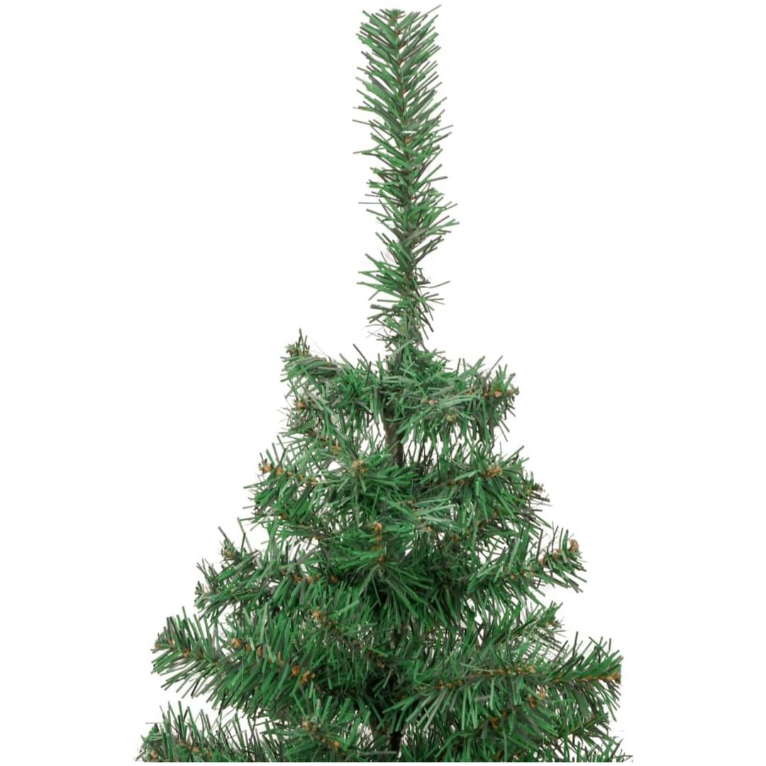 Plastgran med fot 180 cm 564 grenar vidaXL 180 x 90 cm – bild 3