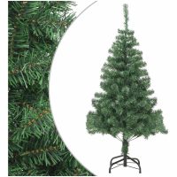 Plastgran med fot 180 cm 564 grenar vidaXL