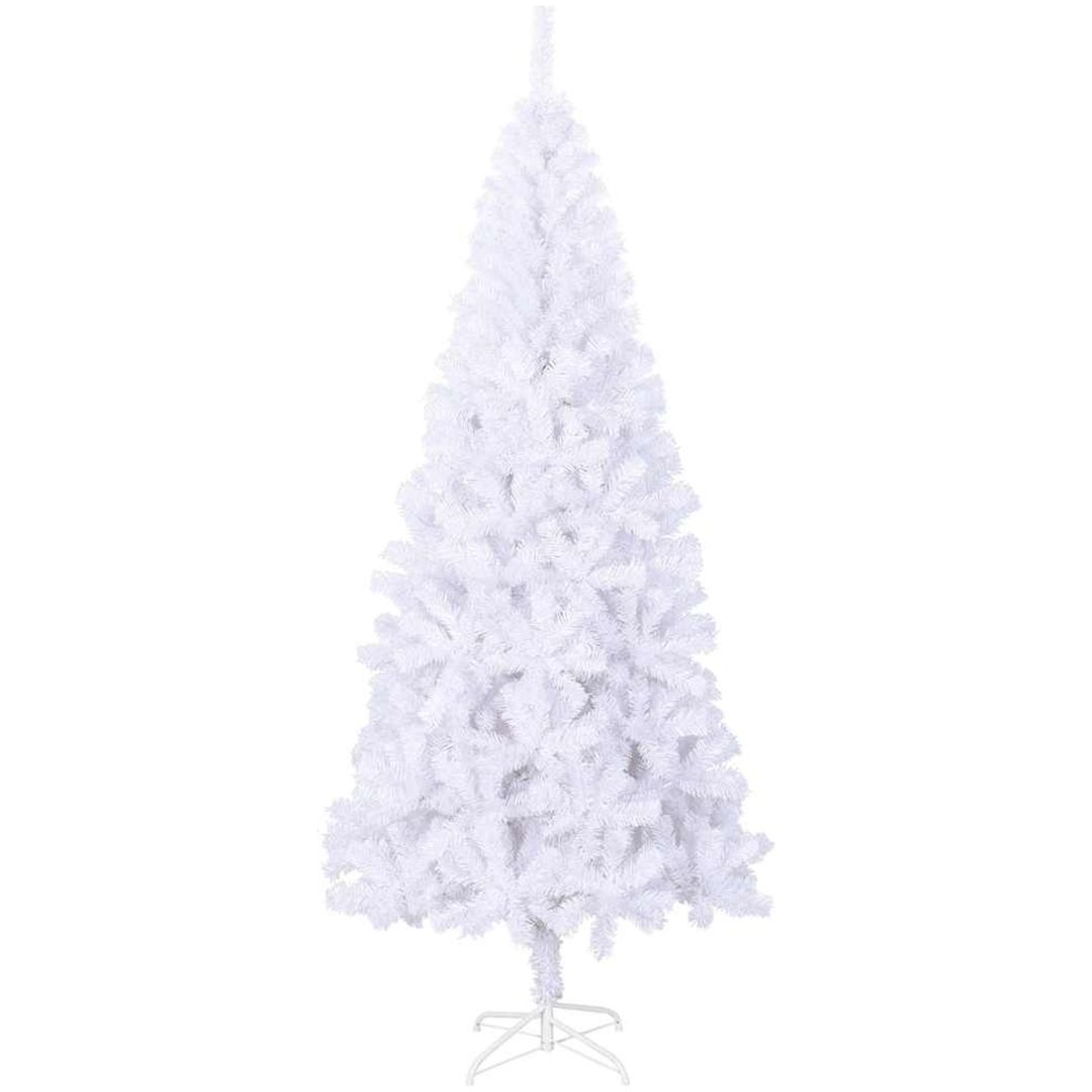 Plastgran med fot 180 cm 620 grenar vidaXL 180 x 90 cm – bild 2