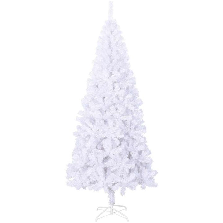 Plastgran med fot 180 cm 620 grenar vidaXL 180 x 90 cm – bild 2