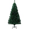 Plastgran med fot grön 120 cm fiberoptik vidaXL 120 x 60 cm – miniatyr 4