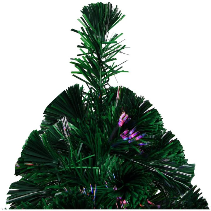 Plastgran med fot grön 120 cm fiberoptik vidaXL 120 x 60 cm – bild 6