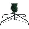 Plastgran med fot grön 150 cm fiberoptik vidaXL 150 x 70 cm – miniatyr 9