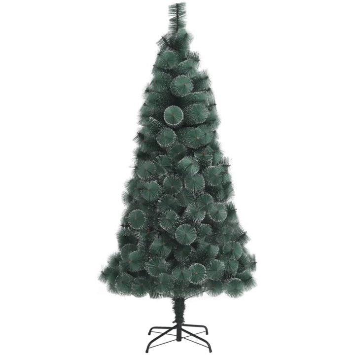 Plastgran med fot grön 180 cm PET vidaXL 180 x 95 cm – bild 2