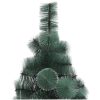 Plastgran med fot grön 180 cm PET vidaXL 180 x 95 cm – miniatyr 3