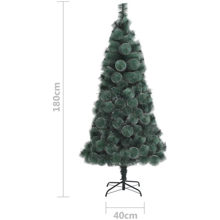 Plastgran med fot grön 180 cm PET vidaXL 180 x 95 cm – bild 7