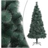 Plastgran med fot grön 180 cm PET vidaXL 180 x 95 cm – miniatyr 1