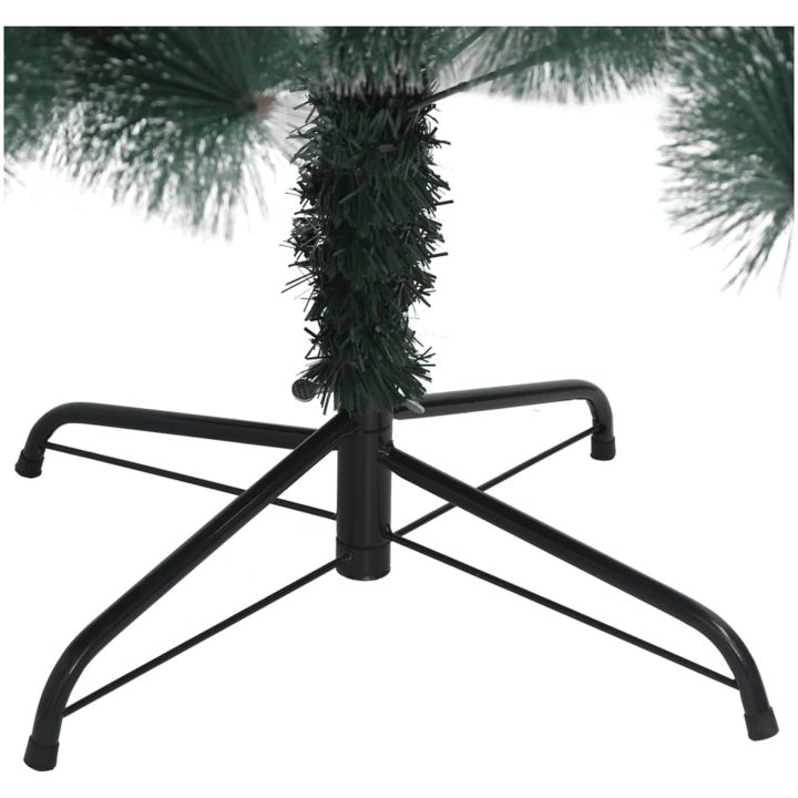 Plastgran med fot grön 210 cm PET vidaXL 210 x 105 cm – bild 5