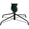 Plastgran med fot grön 240 cm fiberoptik vidaXL 240 x 105 cm – miniatyr 9