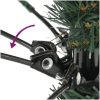 Plastgran med fot grön PVC vidaXL 120 cm – miniatyr 4