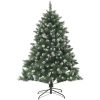 Plastgran med fot PVC vidaXL 120 cm – miniatyr 2