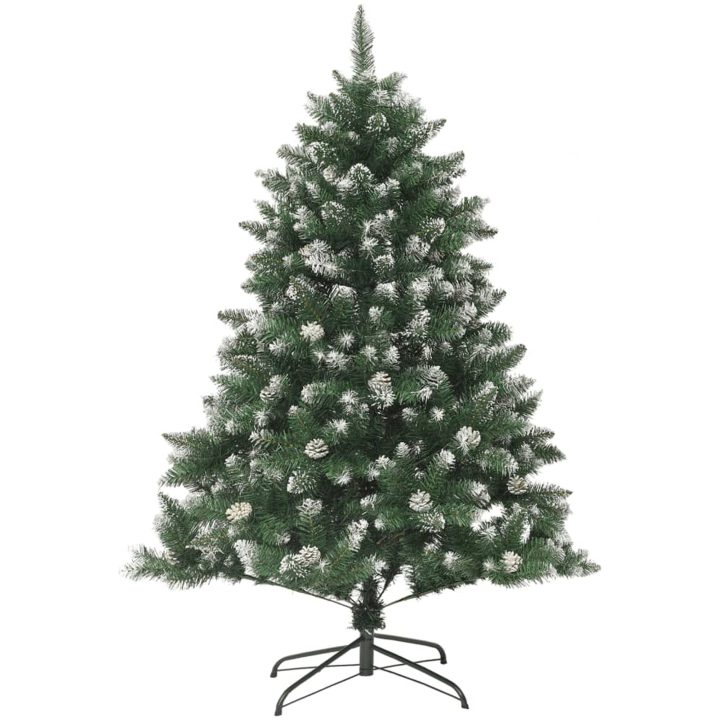 Plastgran med fot PVC vidaXL 120 cm – bild 2