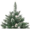 Plastgran med fot PVC vidaXL 120 cm – miniatyr 4