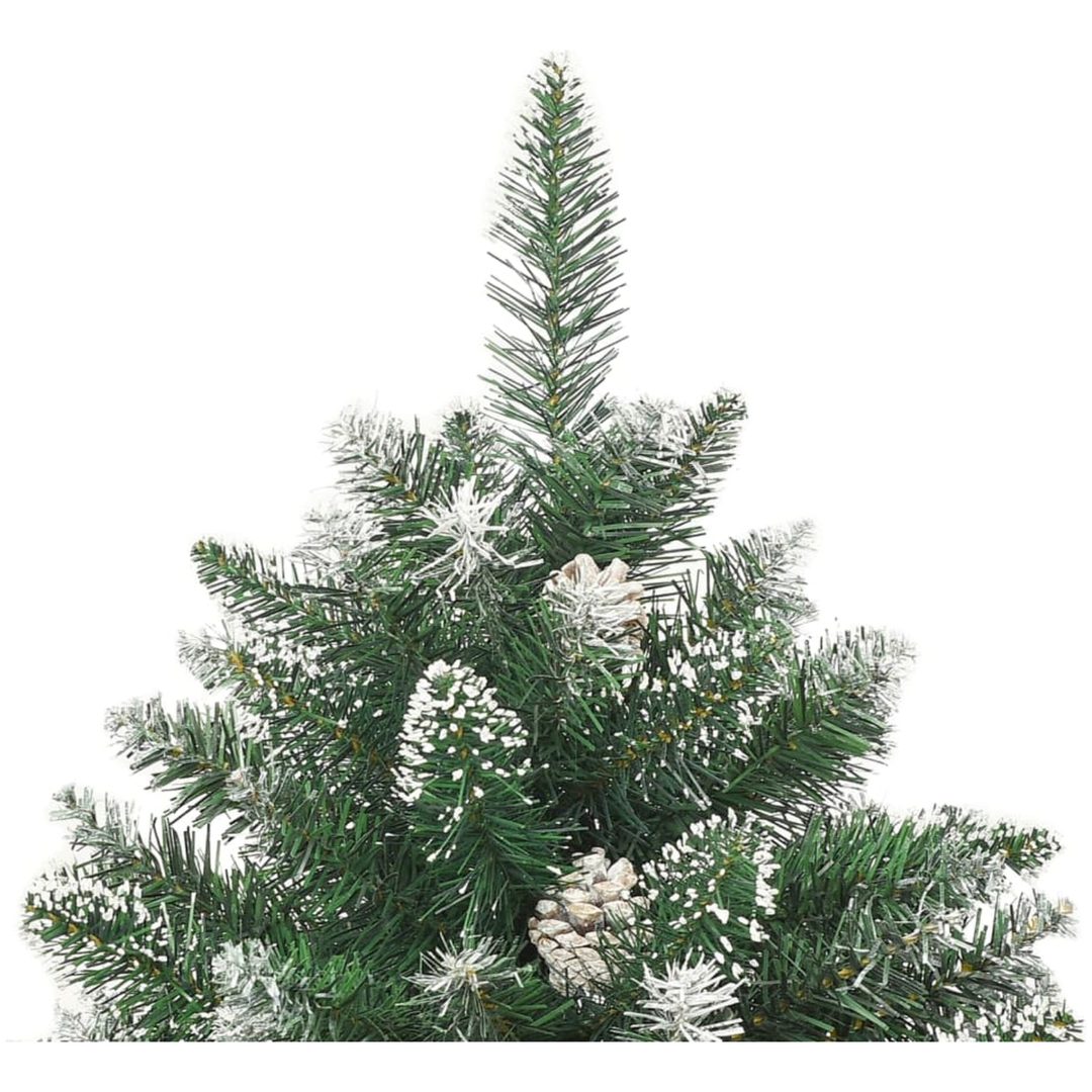 Plastgran med fot PVC vidaXL 120 cm – bild 4
