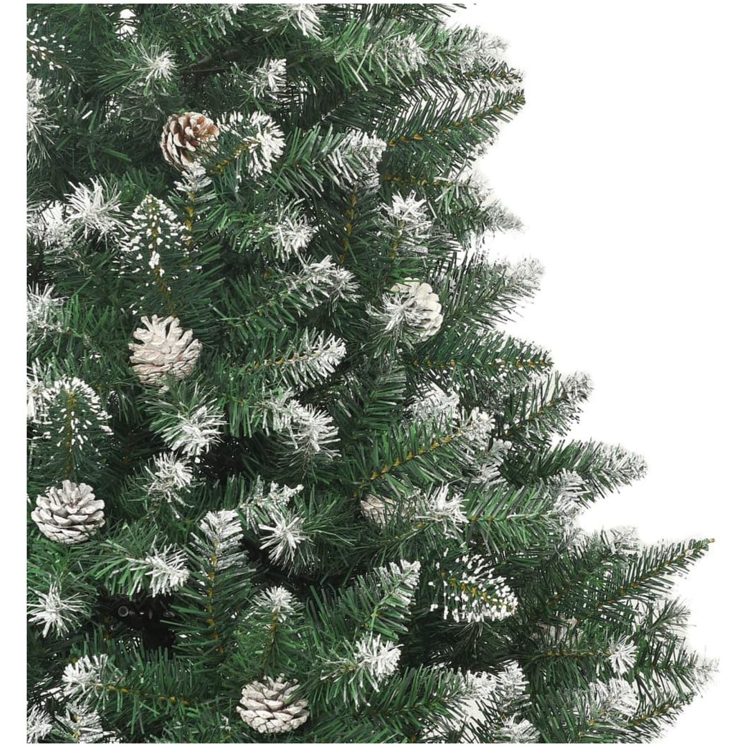 Plastgran med fot PVC vidaXL 120 cm – bild 5