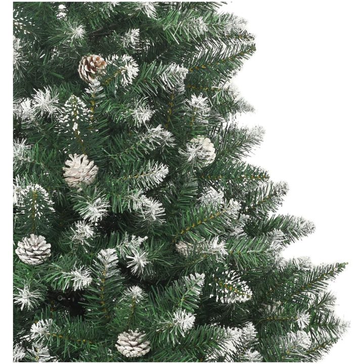 Plastgran med fot PVC vidaXL 120 cm – bild 5