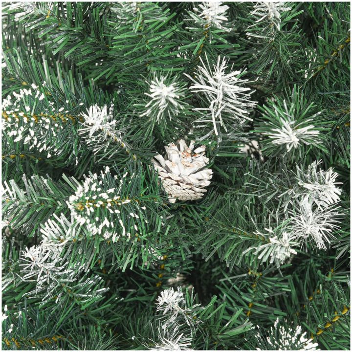 Plastgran med fot PVC vidaXL 120 cm – bild 6