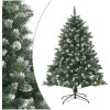Plastgran med fot PVC vidaXL 120 cm – miniatyr 1