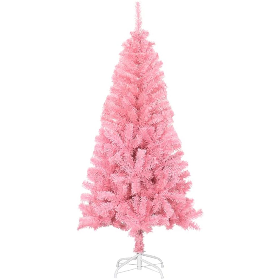 Plastgran med fot rosa 120 cm PVC vidaXL 120 x 65 cm – bild 2