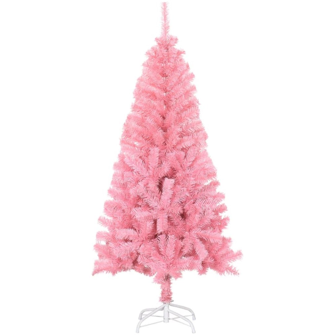 Plastgran med fot rosa 150 cm PVC vidaXL 150 x 80 cm – bild 2