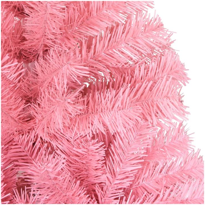 Plastgran med fot rosa 150 cm PVC vidaXL 150 x 80 cm – bild 4