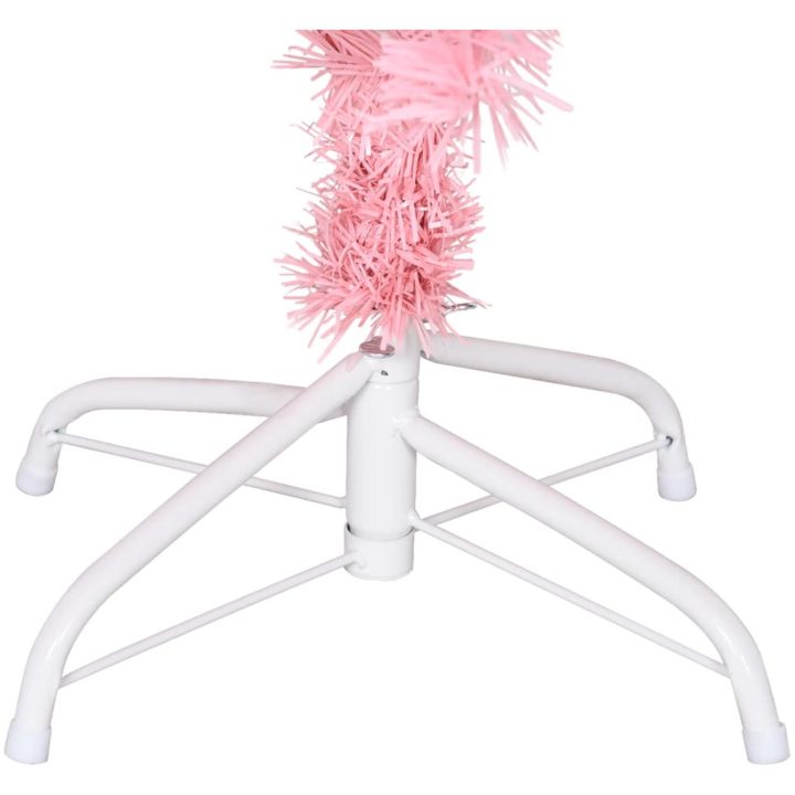 Plastgran med fot rosa 150 cm PVC vidaXL 150 x 80 cm – bild 5