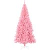 Plastgran med fot rosa 180 cm PVC vidaXL 180 x 90 cm – miniatyr 2