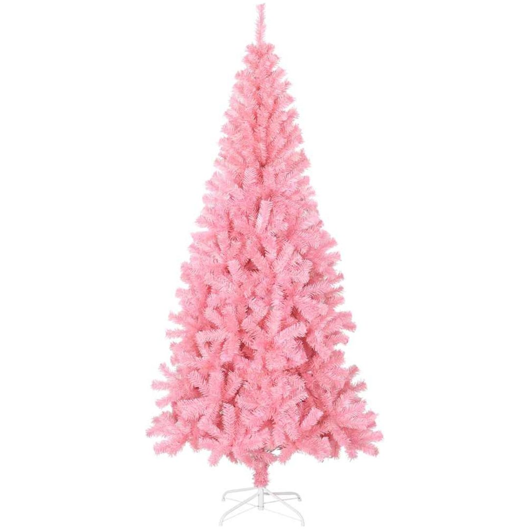 Plastgran med fot rosa 210 cm PVC vidaXL 210 x 110 cm – bild 2