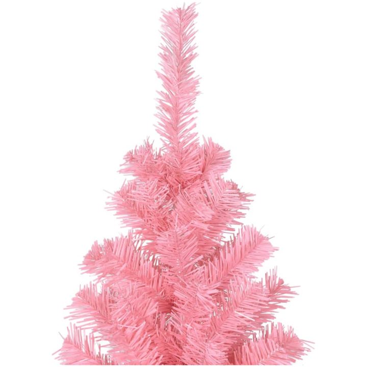 Plastgran med fot rosa 210 cm PVC vidaXL 210 x 110 cm – bild 3