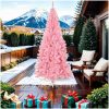 Plastgran med fot rosa 210 cm PVC vidaXL 210 x 110 cm – miniatyr 7