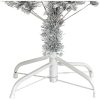 Plastgran med fot silver 120 cm PET vidaXL 120 x 65 cm – miniatyr 5