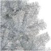 Plastgran med fot silver 150 cm PET vidaXL 150 x 80 cm – miniatyr 4