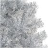 Plastgran med fot silver 210 cm PET vidaXL 210 x 120 cm – miniatyr 4