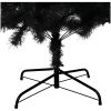 Plastgran med fot svart 210 cm PVC vidaXL 210 x 110 cm – miniatyr 5