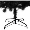 Plastgran med fot svart 240 cm PVC vidaXL 240 x 120 cm – miniatyr 5