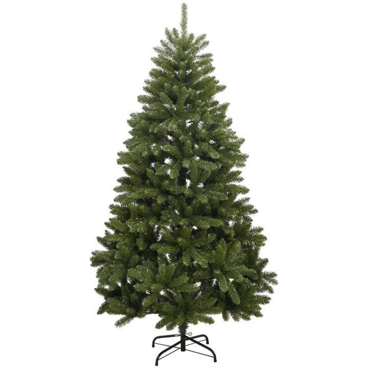 Plastgran med gångjärn 300 LEDs & kulor vidaXL 180 cm – bild 5