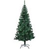 Plastgran med regnbågsskimrande grenar grön 120 cm PVC vidaXL 120 x 65 cm – miniatyr 2