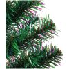 Plastgran med regnbågsskimrande grenar grön 120 cm PVC vidaXL 120 x 65 cm – miniatyr 4