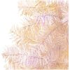 Plastgran med regnbågsskimrande grenar vit 180 cm PVC vidaXL 180 x 90 cm – miniatyr 4