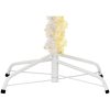 Plastgran med regnbågsskimrande grenar vit 180 cm PVC vidaXL 180 x 90 cm – miniatyr 5