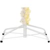 Plastgran med regnbågsskimrande grenar vit 180 cm PVC vidaXL 180 x 90 cm – miniatyr 6