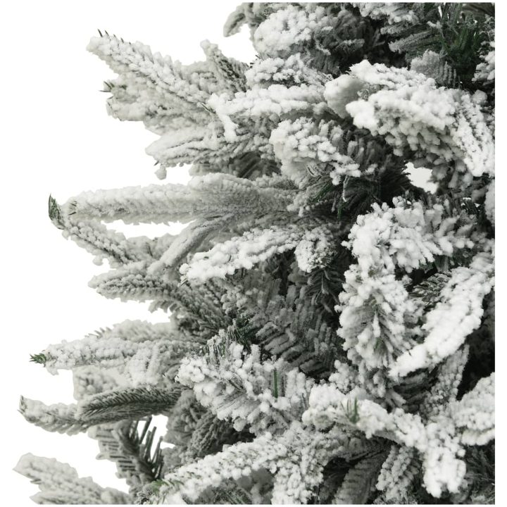 Plastgran med snö grön 150 cm PVC&PE vidaXL 150 x 90 cm – bild 4