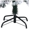 Plastgran med snö grön 210 cm PVC vidaXL 210 x 135 cm – miniatyr 5
