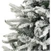Plastgran med snö grön 210 cm PVC&PE vidaXL 210 x 130 cm – miniatyr 4