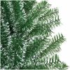 Plastgran med snö grön vidaXL 150 cm – miniatyr 4