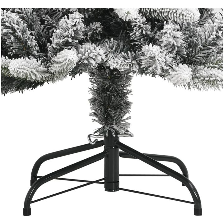 Plastgran med snö PVC&PE vidaXL 120 cm – bild 4