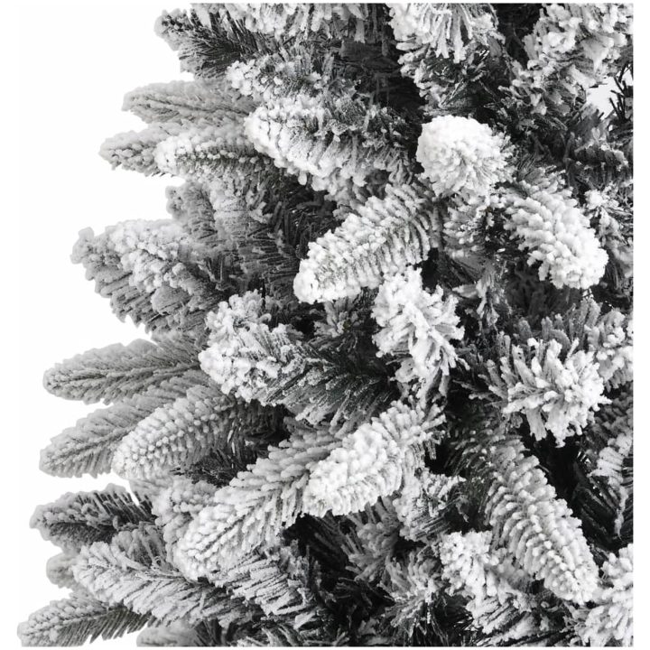 Plastgran med snö PVC&PE vidaXL 120 cm – bild 5