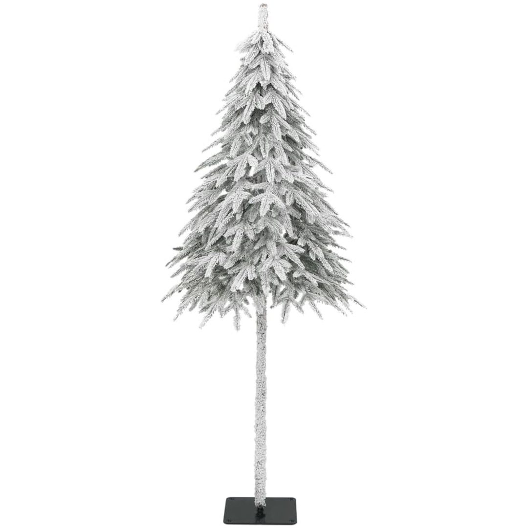 Plastgran med snö vidaXL 150 cm – bild 2