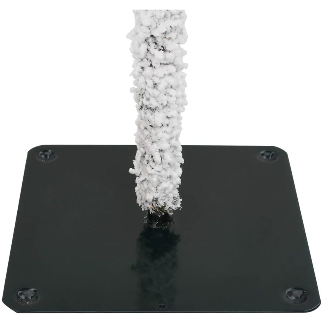 Plastgran med snö vidaXL 150 cm – bild 7