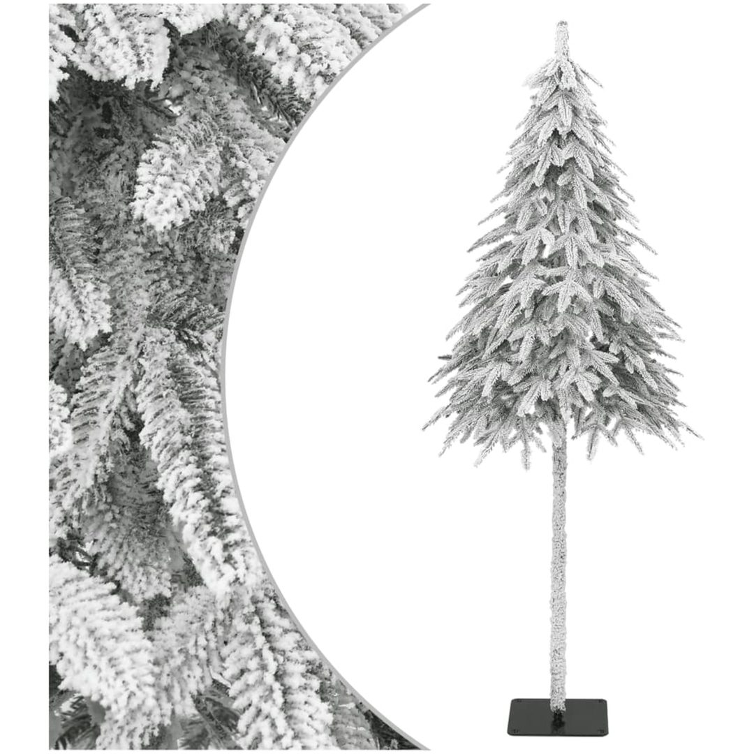Plastgran med snö vidaXL 150 cm